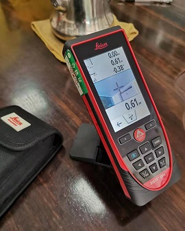 瑞士徠卡激光測距儀S910可以測量出坐標卻沒(méi)有復雜的操作系統