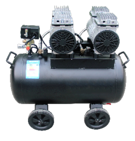 COMPS康姆普斯移動(dòng)式低噪音全無(wú)油小型空壓機TE602-50L