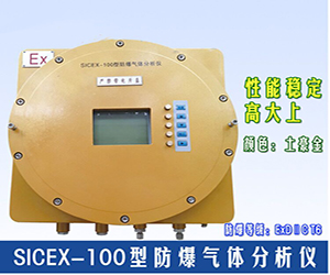 SICEX-100防爆型在線(xiàn)氣體分析儀（H2、CO、O2）
