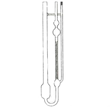 玻璃儀器，1836帶常數 三管烏氏粘度計（稀釋型）0.46mm