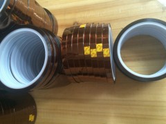 長(cháng)期供應 茶色高溫膠帶  環(huán)保高溫茶色透明膠帶