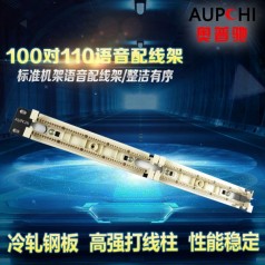 奧普馳100對110電話(huà)配線(xiàn)架100對語(yǔ)音配線(xiàn)架RJ11高端電話(huà)配線(xiàn)架