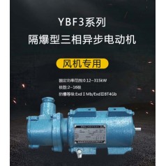 YBF3系列風(fēng)機專(zhuān)用隔爆型三相異步電動(dòng)機