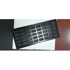 動(dòng)力電池管理系統BMS芯片專(zhuān)用黑色全防靜電治具板埋芯板