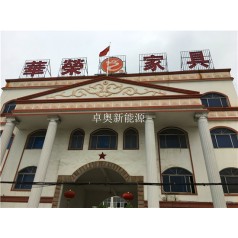 江陰家具廠(chǎng)宿舍洗浴3噸太陽(yáng)能加5匹空氣能熱泵系統熱水工程