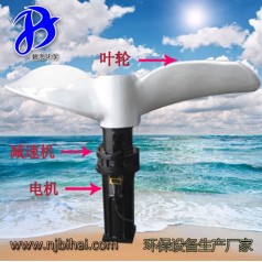 特價(jià)QJB1.5KW低速推流器 水下推進(jìn)器 玻璃鋼葉輪攪拌機 液下裝置