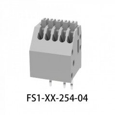 免螺絲按壓5G通信彈簧式 LED驅動(dòng)端子 DG/KF250/FS1-XX-254-04