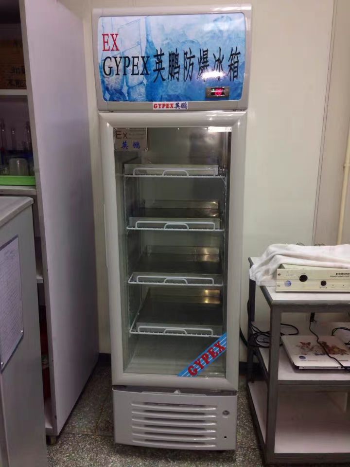 英鵬防爆冷藏冰箱，儲存化學(xué)品防爆冰箱BL-300L