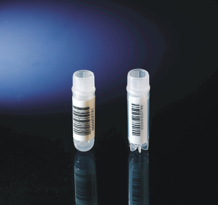 Nalgene 帶線(xiàn)性條碼的凍存管 聚丙烯材質(zhì) 硅膠墊圈 5001-0050