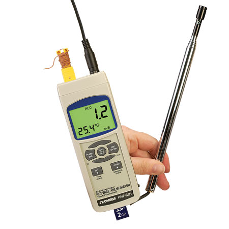 HHF-SD1 熱線(xiàn)風(fēng)速計/數據記錄器 Omega歐米茄-上海茂培供應