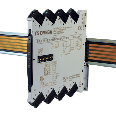 DRSL-DC4過(guò)程信號用雙極隔離式DIN軌道信號調節器OMEGA歐米茄
